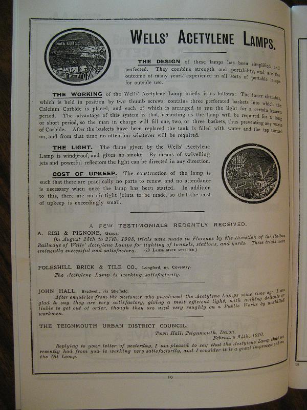 Acetylene Lamps 2